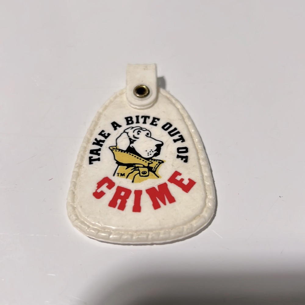 McGruff the Crime Dog Keychain